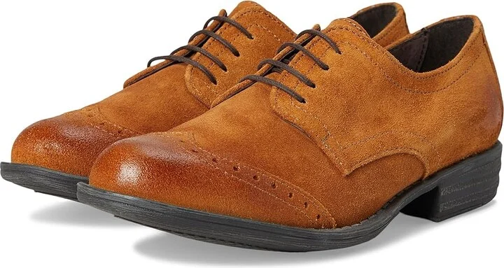 Miz Mooz Dan Women's Flat Shoes Wheat : EU 40 (US Women's 9-9.5) B - Medium, Leather/Rubber/Suede