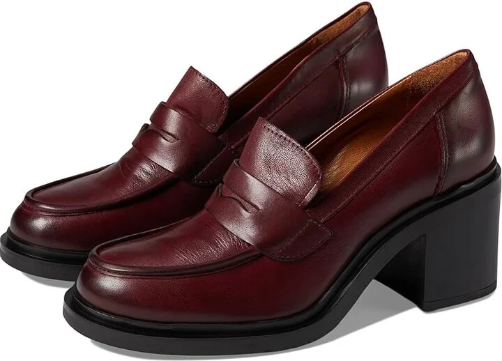 Miz Mooz Day High Heels Bordeaux : EU 41 (US Women's 10) B - Medium, Leather