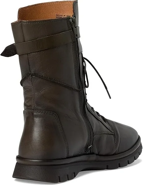Miz Mooz Deklan Women's Boots Khaki Antique : EU 39 (US Women's 8.5-9) B - Medium, Leather - Image 4