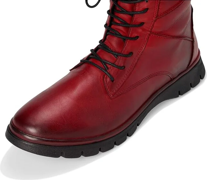 Miz Mooz Deklan Women's Boots Red Antique : EU 40 (US Women's 9-9.5) B - Medium, Leather - Image 2