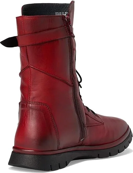 Miz Mooz Deklan Women's Boots Red Antique : EU 40 (US Women's 9-9.5) B - Medium, Leather - Image 4