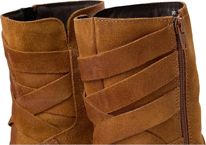 Miz Mooz Demy Women's Boots Wheat Suede : EU 38 (US Women's 7.5-8) B - Medium, Leather/Synthetic - Image 7