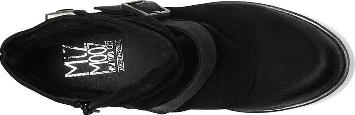 Miz Mooz Domenique Women's Boots Black Suede : EU 37 (US Women's 6.5-7) B - Medium, Leather - Image 2