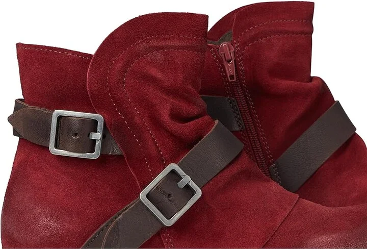 Miz Mooz Domenique Women's Boots Merlot Suede : EU 40 (US Women's 9-9.5) B - Medium, Leather - Image 7