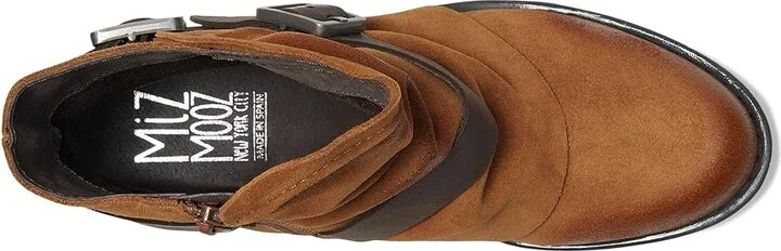 Miz Mooz Domenique Women's Boots Wheat Sd : EU 37 (US Women's 6.5-7) B - Medium, Leather - Image 2