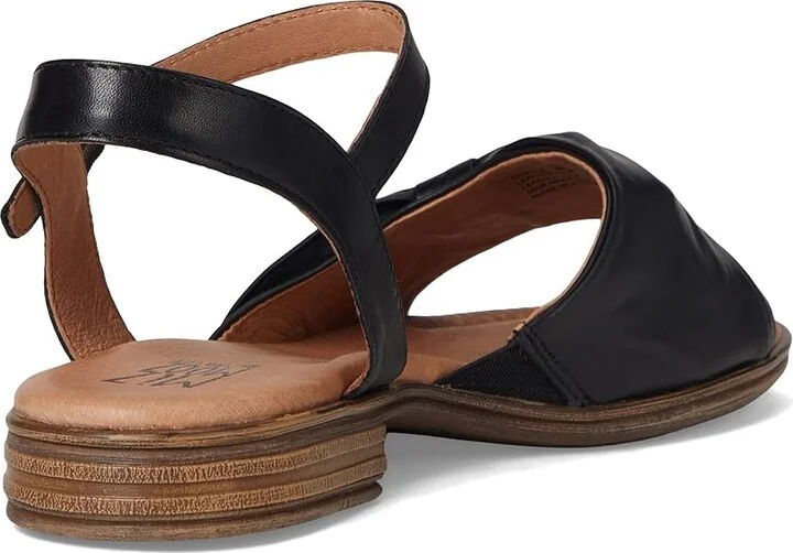 Miz Mooz Dorra Women's Wedge Shoes Black : EU 40 (US Women's 9-9.5) B - Medium, Leather - Image 4