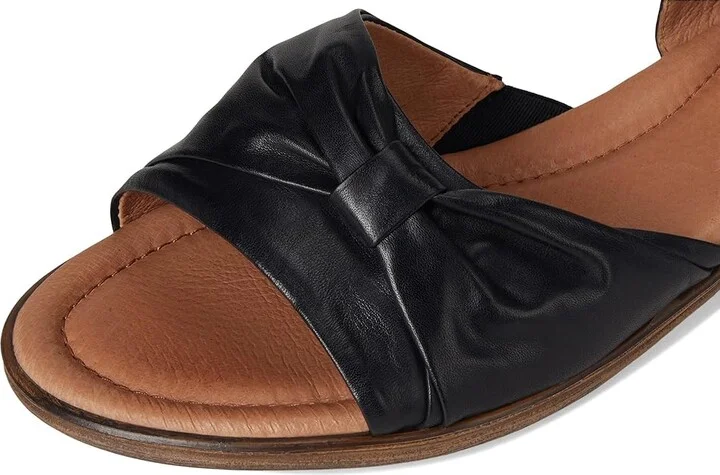 Miz Mooz Dorra Women's Wedge Shoes Black : EU 40 (US Women's 9-9.5) B - Medium, Leather - Image 7