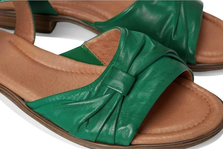 Miz Mooz Dorra Women's Wedge Shoes Emerald : EU 39 (US Women's 8.5-9) B - Medium, Leather - Image 7