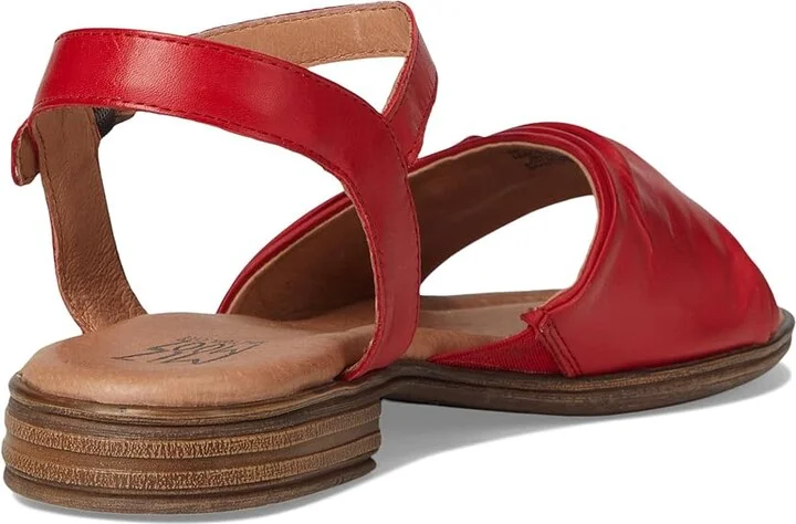 Miz Mooz Dorra Women's Wedge Shoes Red : EU 41 (US Women's 9.5-10) B - Medium, Leather - Image 4