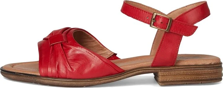 Miz Mooz Dorra Women's Wedge Shoes Red : EU 41 (US Women's 9.5-10) B - Medium, Leather - Image 6
