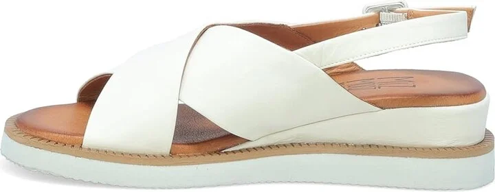 Miz Mooz Ella Women's Dress Sandals Cream : EU 41 (US Women's 9.5-10) B - Medium, Leather - Image 5