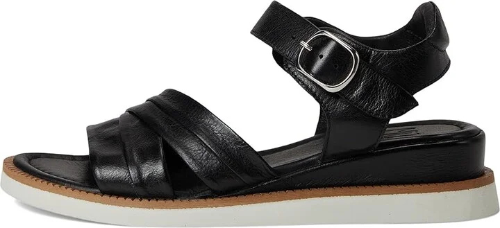 Miz Mooz Emelina Women's Wedge Shoes Black : EU 41 (US Women's 9.5-10) B - Medium, Leather - Image 6
