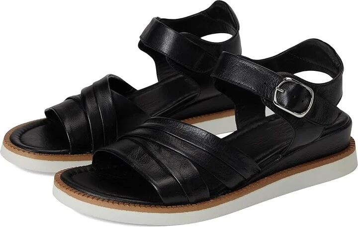 Miz Mooz Emelina Women's Wedge Shoes Black : EU 41 (US Women's 9.5-10) B - Medium, Leather