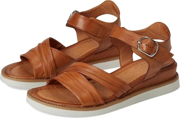 Miz Mooz Emelina Women's Wedge Shoes Brandy : EU 39 (US Women's 8.5-9) B - Medium, Leather