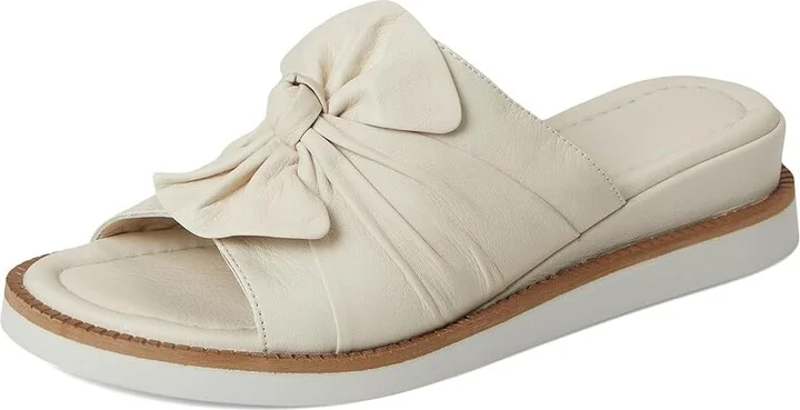 Miz Mooz Evy Women's Wedge Shoes Cream : EU 36 (US Women's 5.5-6) B - Medium, Leather - Image 5