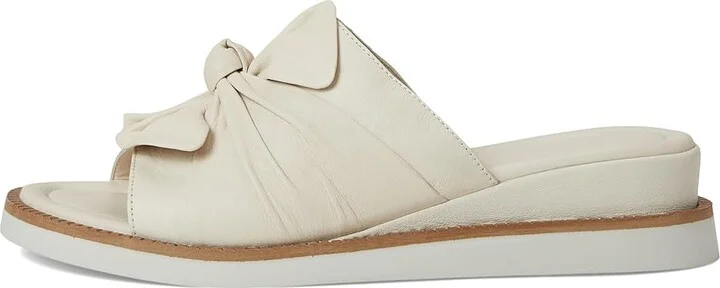 Miz Mooz Evy Women's Wedge Shoes Cream : EU 36 (US Women's 5.5-6) B - Medium, Leather - Image 6