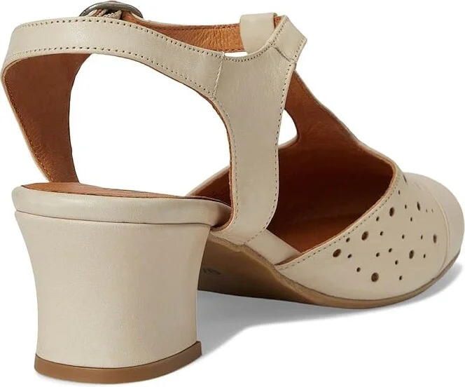 Miz Mooz Finola Women's Sandals Cream : EU 36.5 (US Women's 6.5) B - Medium, Leather - Image 4
