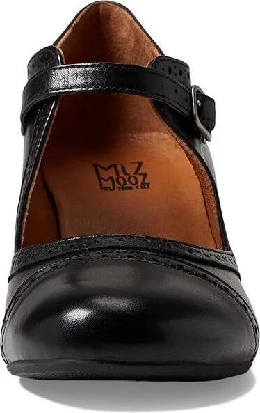 Miz Mooz Franki Women's Shoes Black : 6.5 B - Medium, Leather - Image 2
