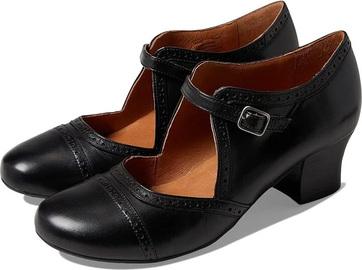 Miz Mooz Franki Women's Shoes Black : 6.5 B - Medium, Leather