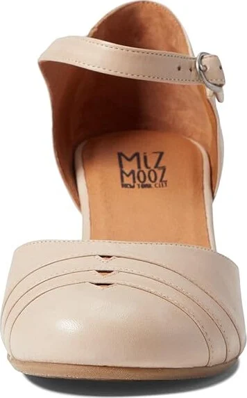 Miz Mooz Frenchy Women's Sandals Cream : EU 36.5 (US Women's 6.5) B - Medium, Leather - Image 2