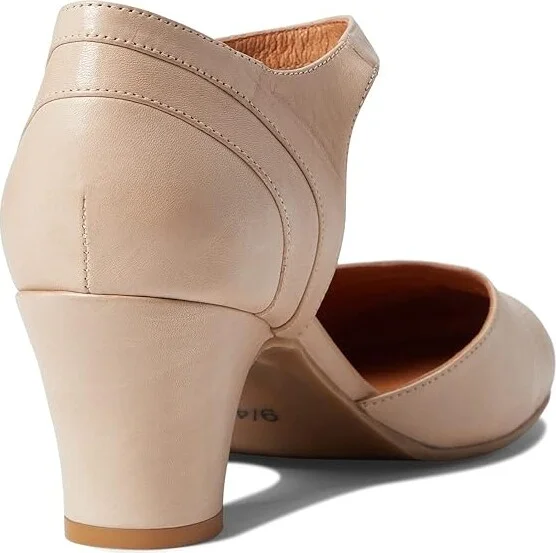 Miz Mooz Frenchy Women's Sandals Cream : EU 36.5 (US Women's 6.5) B - Medium, Leather - Image 4