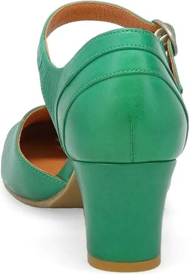 Miz Mooz Frenchy Women's Sandals Emerald : EU 36.5 (US Women's 6.5) B - Medium, Leather - Image 3
