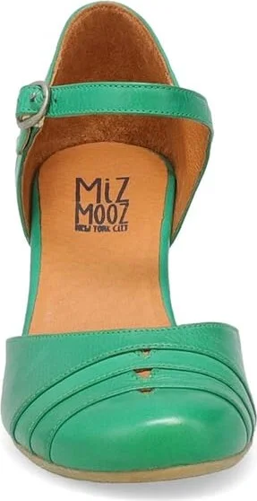 Miz Mooz Frenchy Women's Sandals Emerald : EU 36.5 (US Women's 6.5) B - Medium, Leather - Image 4
