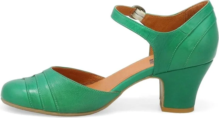 Miz Mooz Frenchy Women's Sandals Emerald : EU 36.5 (US Women's 6.5) B - Medium, Leather - Image 5