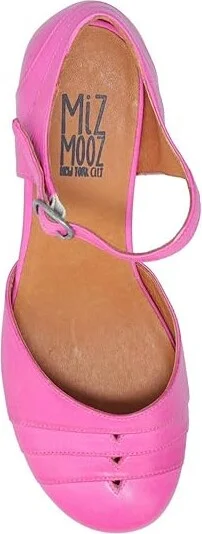 Miz Mooz Frenchy Women's Sandals Fuchsia : EU 37.5 (US Women's 7.5) B - Medium, Leather - Image 2