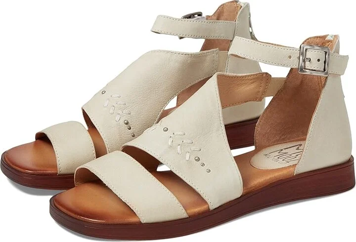 Miz Mooz Geranium Women's Shoes Linen : EU 38 (US Women's 7.5-8) B - Medium, Leather