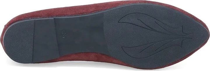 Miz Mooz Gisele Women's Flat Shoes Wine : EU 36 (US Women's 5.5-6) B - Medium, Leather/Suede - Image 2