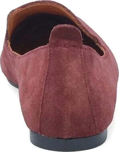 Miz Mooz Gisele Women's Flat Shoes Wine : EU 36 (US Women's 5.5-6) B - Medium, Leather/Suede - Image 3