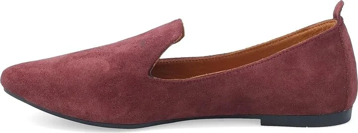 Miz Mooz Gisele Women's Flat Shoes Wine : EU 36 (US Women's 5.5-6) B - Medium, Leather/Suede - Image 5