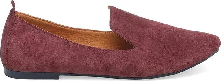 Miz Mooz Gisele Women's Flat Shoes Wine : EU 36 (US Women's 5.5-6) B - Medium, Leather/Suede - Image 6