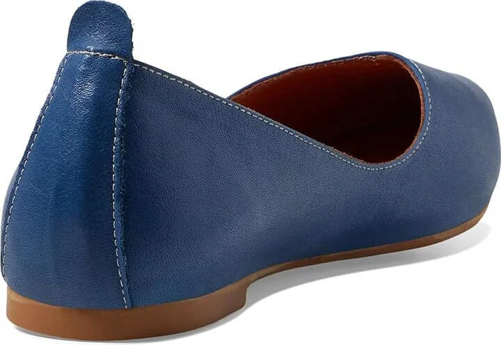 Miz Mooz Glen Women's Flat Shoes Denim : EU 38 (US Women's 7.5-8) B - Medium, Leather - Image 4