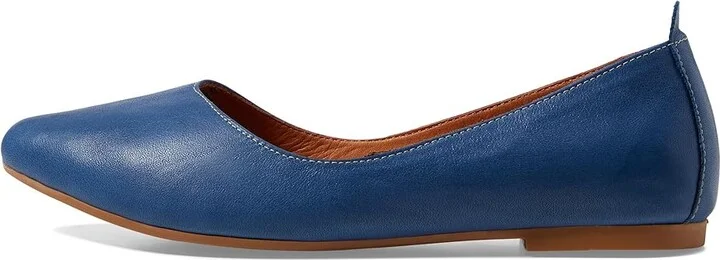 Miz Mooz Glen Women's Flat Shoes Denim : EU 38 (US Women's 7.5-8) B - Medium, Leather - Image 5