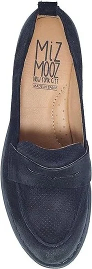 Miz Mooz Gracie Women's 1-2 inch heel Shoes Black Suede : EU 36 (US Women's 5.5-6) B - Medium, Leather - Image 2