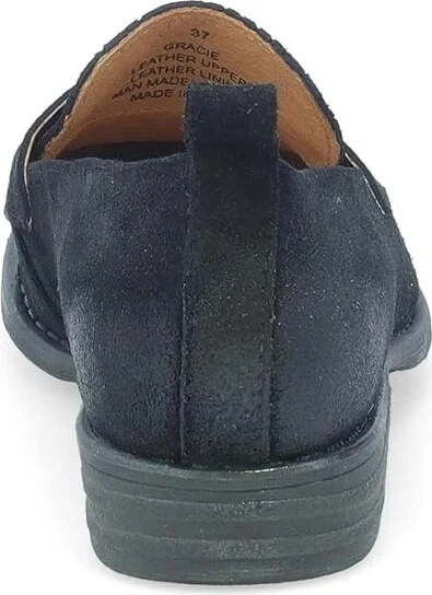 Miz Mooz Gracie Women's 1-2 inch heel Shoes Black Suede : EU 36 (US Women's 5.5-6) B - Medium, Leather - Image 4