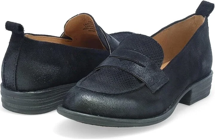 Miz Mooz Gracie Women's 1-2 inch heel Shoes Black Suede : EU 36 (US Women's 5.5-6) B - Medium, Leather