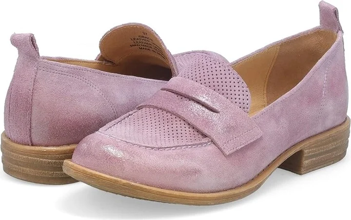 Miz Mooz Gracie Women's 1-2 inch heel Shoes Lavendar Suede : EU 37 (US Women's 6.5-7) B - Medium, Leather