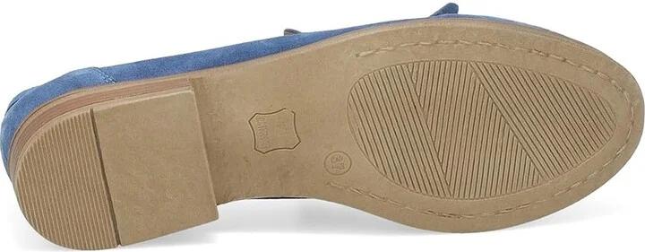 Miz Mooz Ilona Women's Flat Shoes Denim : EU 40 (US Women's 9-9.5) B - Medium, Suede - Image 2