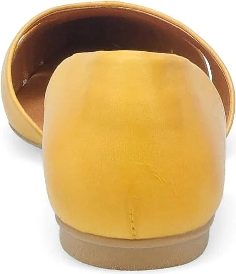 Miz Mooz Jade Women's Flat Shoes Jade Ochre : EU 42 (US Women's 10.5-11) B - Medium, Leather/Rubber - Image 3