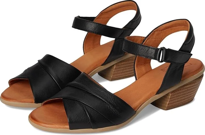 Miz Mooz Kacie Women's Wedge Shoes Black : EU 40 (US Women's 9-9.5) B - Medium, Leather/Rubber