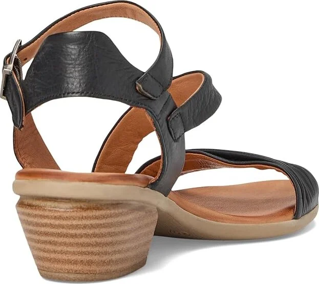 Miz Mooz Kailee Women's Wedge Shoes Black : EU 39 (US Women's 8.5-9) B - Medium, Leather - Image 4