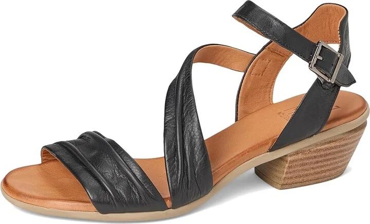 Miz Mooz Kailee Women's Wedge Shoes Black : EU 39 (US Women's 8.5-9) B - Medium, Leather - Image 5
