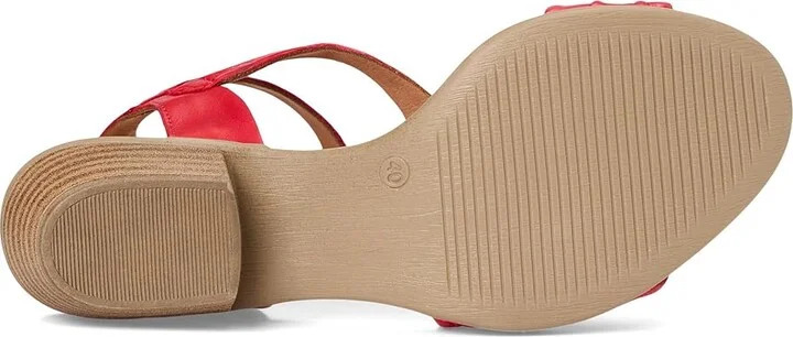 Miz Mooz Kailee Women's Wedge Shoes Scarlet : EU 39 (US Women's 8.5-9) B - Medium, Leather - Image 3