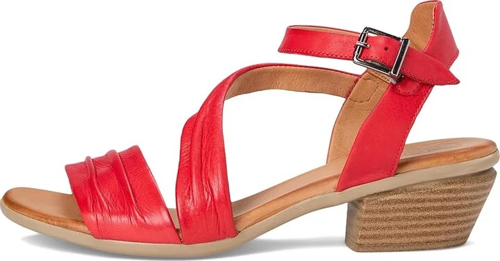 Miz Mooz Kailee Women's Wedge Shoes Scarlet : EU 39 (US Women's 8.5-9) B - Medium, Leather - Image 6
