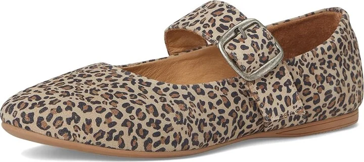 Miz Mooz Kaity Maryjane Women's Shoes Leopard : EU 36 (US Women's 5.5-6) B - Medium, Leather - Image 5