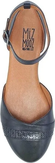 Miz Mooz Katerina Women's Flat Shoes Sandal Katerina Black : EU 41 (US Women's 9.5-10) B - Medium, Leather - Image 2