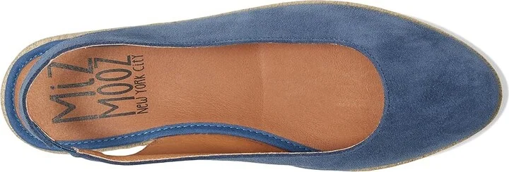 Miz Mooz Kiara Women's Flat Shoes Ocean : EU 38 (US Women's 7.5-8) B - Medium, Leather/Suede - Image 2